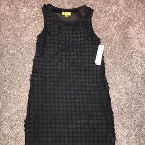 NWT Nicole Miller black dress